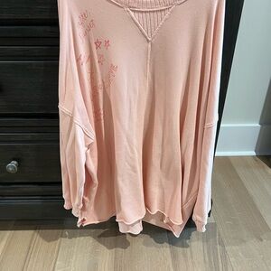 Aerie Soft Peach Knit Top